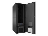 Vertiv Vertiv VRC-S integrated micro data center 48U 800x1200 with 3,5kW self-contained cooling, 6kVA UPS, managed rPDU and monitoring - W126103313