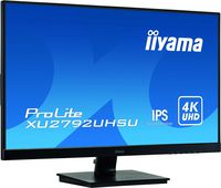 iiyama ProLite XU2792UHSU-B1 LED display 68,6 cm (27") 3840 x 2160 pixels 4K Ultra HD Noir - W126103728
