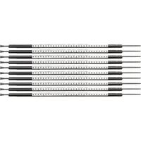 Brady Clip Sleeve Wire Markers Size 05, Nylon, Black on White, 1.80 - 1.40 mm - W126057111