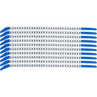 Brady Clip Sleeve Wire Markers Size 13, Nylon, 3.4 - 3.8 mm Diameter Range - W126057149