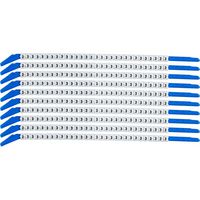Brady Clip Sleeve Wire Markers Size 13, Nylon, 3.4 - 3.8 mm Diameter Range - W126057150