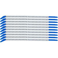 Brady Clip Sleeve Wire Markers Size 13, Nylon, 3.4 - 3.8 mm Diameter Range - W126057151