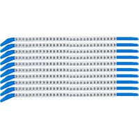 Brady Clip Sleeve Wire Markers Size 13, Nylon, 3.4 - 3.8 mm Diameter Range - W126057537