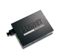 Planet 10/100BASE-TX to 100BASE-FX (WDM TX:1310nm, SM) Bridge Media Converter, 20km - W124754339