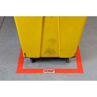 Brady Yellow Toughstripe floor tape for BBP35/BBP37/S3xxx/i3300 printers 101 mm X 30.40 m - W126065562