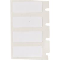 Brady Matte White Ultra Aggressive Polyester General Identification Labels, 500 Labels - W126057620