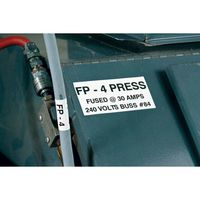 Brady BMP71 BMP61 M611 TLS 2200 Glossy White Polyester Asset and Equipment Tracking Labels - W126058483