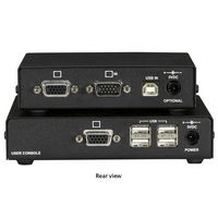 Black Box CATx USB KVM Extender, Single-Head VGA, Standard, 1600 x 1200, 300m Max - W126112863