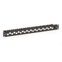 Black Box GigaTrue® CAT6A Staggered Blank Patch Panel - W126114162