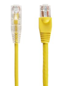 Black Box Cordon de brassage Ethernet CAT6A 500 MHz Slim-Net, anti-accrochage, non blindé (UTP) - W126114226