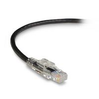 Black Box GigaTrue® 3 CAT6 550-MHz Ethernet Patch Cable with Lockable Connectors - UTP, CM PVC, Locking Snagless Boot - W126114443