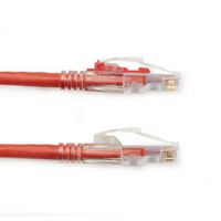 Black Box GigaTrue® 3 CAT6 550-MHz Ethernet Patch Cable with Lockable Connectors - UTP, CM PVC, Locking Snagless Boot - W126114510