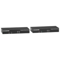 Black Box KVX Series KVM Extender over CATx – 4K, Single-Head, DisplayPort, USB 2.0 Hub, Serial, Audio, Local Video - W126133243