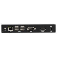 Black Box KVX Series KVM Extender over CATx – 4K, Single-Head, DisplayPort, USB 2.0 Hub, Serial, Audio, Local Video - W126133243