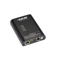 Black Box 2600m, 100Mbit/s, Fast Ethernet, 4.2W, 80.3x109x23.8mm, 150g, Black - W126133267