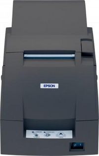 Epson TM-U220A, Serial Impact Dot Matrix, Autocutter, 4.7-6 lps, 76mm x 83mm, Parallel, 24V DC, 31W, Black - W126140783