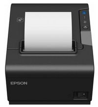 Epson 350 mm/sec, ANK, 80 mm, 1.41 mm (W) x 3.39 mm (H), 180 DPI x 180 DPI, 79.50 ± 0.50 (W) mm x dia 83.00 mm, Drawer kick-out, Wired Network, RS-232, USB 2.0 Type B, USB 2.0 Type A (4x), 24 V, 145‎ x 195 x 148 mm - W126140822