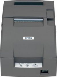 Epson TM-U220D, Serial Impact Dot Matrix, 4.7-6 lps, 76/69.5/57.5mm, Serial, 24V DC, 31W, Black - W126140781