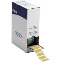 Brady 1000 Sleeve(s) / Box, Polyolefin, Yellow, Matt, 44.45 x 16.4 mm - W126064261