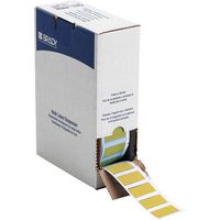 Brady 3000 Sleeve(s) / Box, Polyolefin, Yellow, Matt, 14.81 x 21.6 mm - W126064907