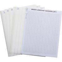 Brady Laser Printable Polyester Sign and Label Blanks - W126060724