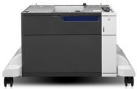 HP LaserJet 1x500-sheet Paper Feeder and Stand - W124685684
