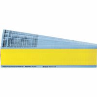 Brady NEMA Color Vinyl Film Wire Markers, Vinyl, Gloss, Yellow - W126059449
