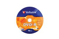 Verbatim DVD-R Matt Silver 16x, 10pcs - W126181774