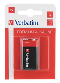 Verbatim 9V Alkaline Batteries - W126181783