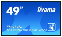 iiyama 49", 3840x2160, 16:9, IPS LED, 8ms, VGA, HDMI, DP, RS-232C, RJ-45, RMS 2x 8W, IP54, 1130x660.5x72.5 mm - W128409923
