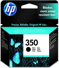 HP 350 Black Original Ink Cartridge - W124846881