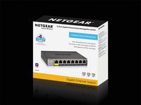 Netgear GS108Tv3, 8-Port Gigabit Ethernet Smart Managed Pro Switch with Cloud Management - W126258112