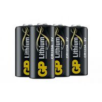 GP Batteries Lithium CR123A, 4-pack - W126074991