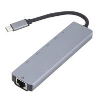 eSTUFF USB-C 6-in-1 Mobile Hub - W126094045