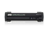 Aten DVI Dual Link VS172, 1 x DVI-D in, 2 x DVI-D out, RS-232, 0.68 kg - W125488336