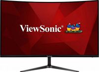 ViewSonic 32” 240Hz Curved Gaming Monitor, 1920 x 1080 px, 16:9, VA, 300 cd/m², 1ms, 1500R, 178°/178°, HDMI, DisplayPort - W126153813