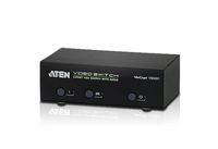 Aten 2-Port VGA ,Switch with Audio, Black - W125439381