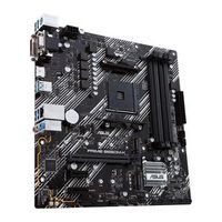 Asus AMD B550 (Ryzen AM4) micro ATX motherboard with dual M.2, PCIe 4.0, 1 Gb Ethernet, HDMI/D-Sub/DVI, SATA 6 Gbps, USB 3.2 Gen 2 Type-A - W126266230