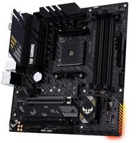 Asus AMD B550 (Ryzen AM4) micro ATX gaming motherboard with PCIe 4.0, dual M.2, 10 DrMOS power stages, 2.5 Gb Ethernet, HDMI, DisplayPort, SATA 6 Gbps, USB 3.2 Gen 2 Type-A and Type-C, and Aura Sync RGB lighting support - W126266227