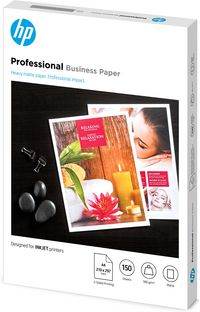 HP Professional Inkjet Matte FSC Paper 180 gsm-150 sht/A4/210 x 297 mm - W125506089