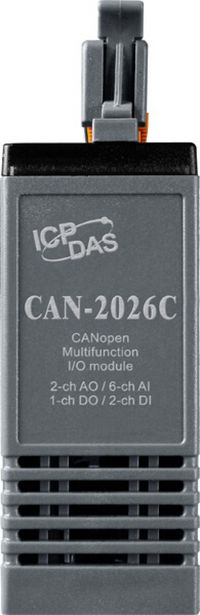Moxa CANopen slave module 6xAI + 2x - W124421497