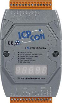 Moxa ICP CON I-7000 SERIE, MED DISP - W124414964