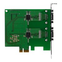 Moxa PCI EXPRESS KORT, 2 PORT RS-23 - W125122760
