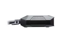 Aten Commutateur KVM câble HDMI 4K USB 2 ports avec sélecteur de port distant - W125987488