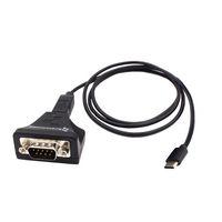 Brainboxes USB-C to 1 Port 422/485 Industrial USB to Serial Adaptor - W126206962