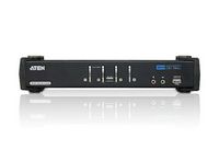 Aten Commutateur KVMP™ DVI Dual Link/audio USB 4 ports - W125191288