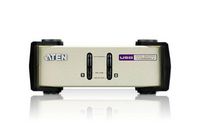 Aten 2-Port USB - PS/2 VGA KVM Switch (KVM Cables included) - W124582910