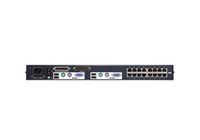 Aten Commutateur KVM (DisplayPort, HDMI, DVI, VGA) multi-interface Cat 5 à 16 ports et 2 consoles - W125324836