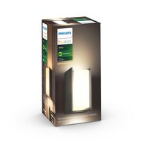 Philips by Signify Hue White Turaco Outdoor wall light Includes E27 LED bulb Warm white light (2700 K) Smart control with Hue bridge* - W124589097