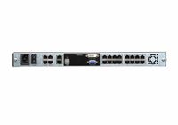 Aten 16-Port Cat 5 Dual Rail LCD KVM over IP Switch 1 local / 1 remote user access - W125427958